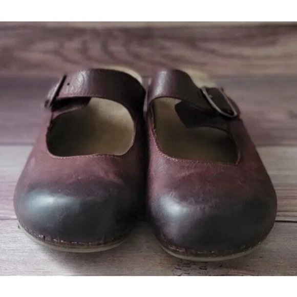 Dansko Womens Sandals Size 39 9 Martina Mule Purple - Picture 2 of 6